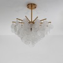 Loft Industry Modern - Shine Ice Discs Chandelier